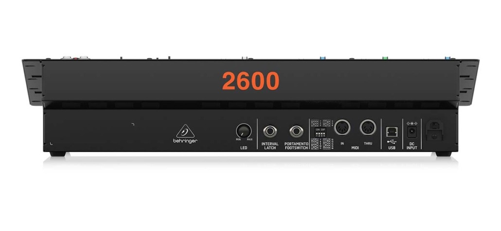 Behringer 2600 rear