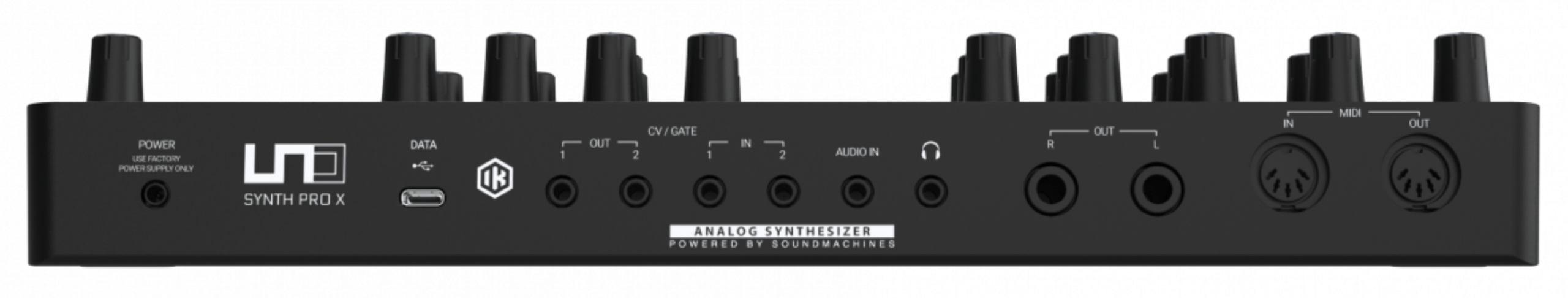 IK Multimedia Uno synth Pro X rear