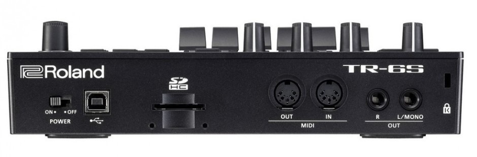 Roland TR-6S rear – 1